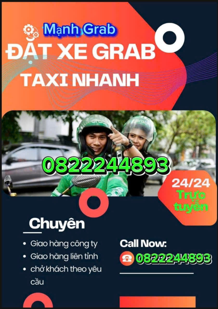 Dịch Vụ Grab Xe Ôm Long Khánh Bến Cầu ☎️ 0822244893
