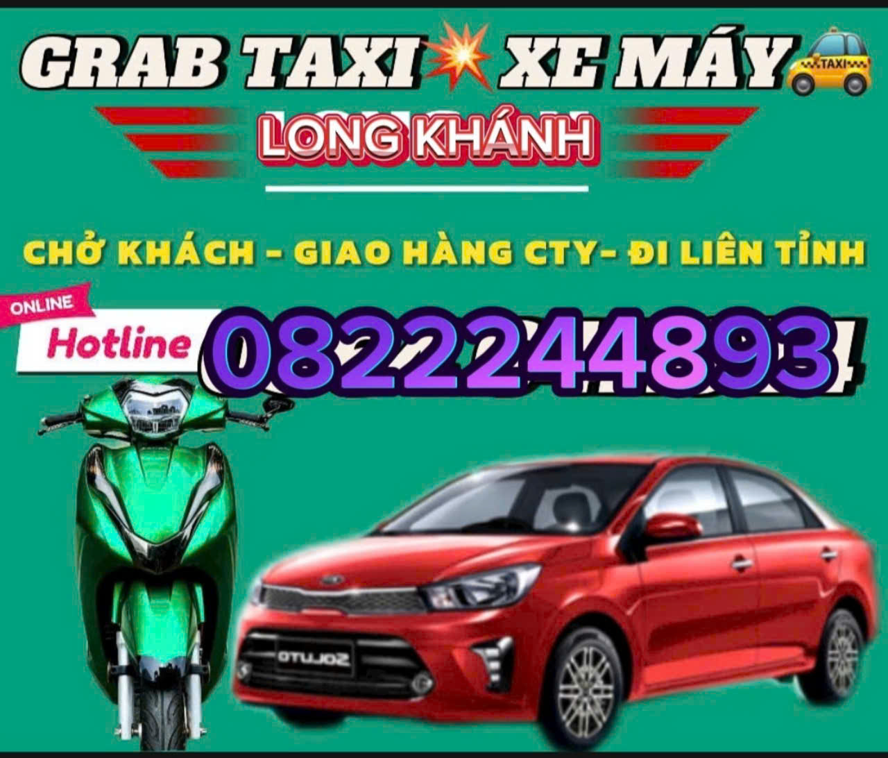 XE ÔM GRAB LONG KHÁNH ĐỒNG NAI
