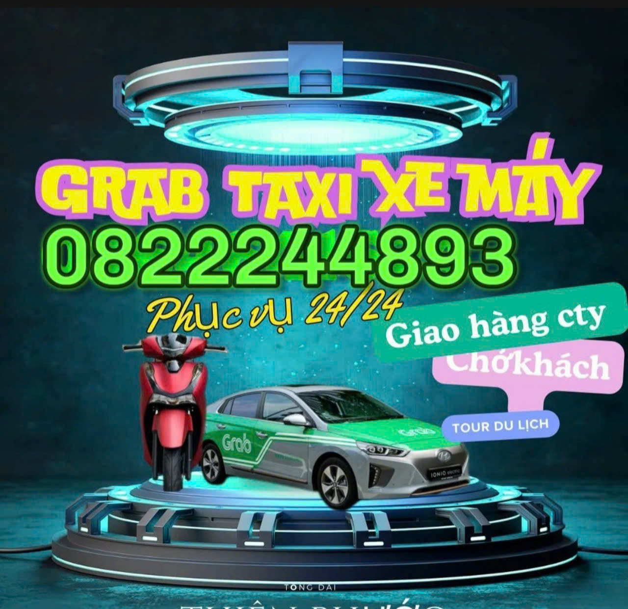 Dịch Vụ Grab Xe Ôm Phước Minh Dương Minh Châu ☎️ 0822244893
