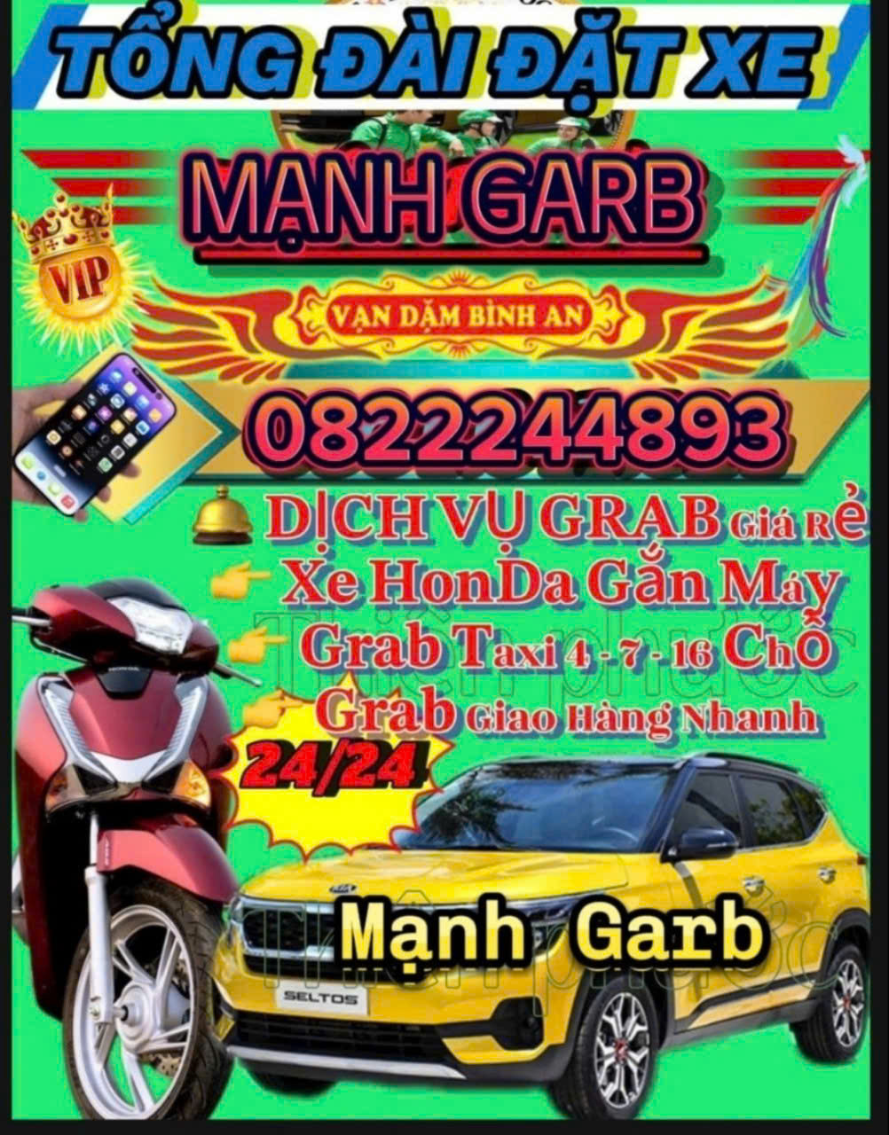 DỊCH VỤ GRAB XE ÔM BẾN CỦI DƯƠNG MINH CHÂU – GỌI XE NHANH, GIÁ RẺ, AN TOÀN ☎️ 0822244893