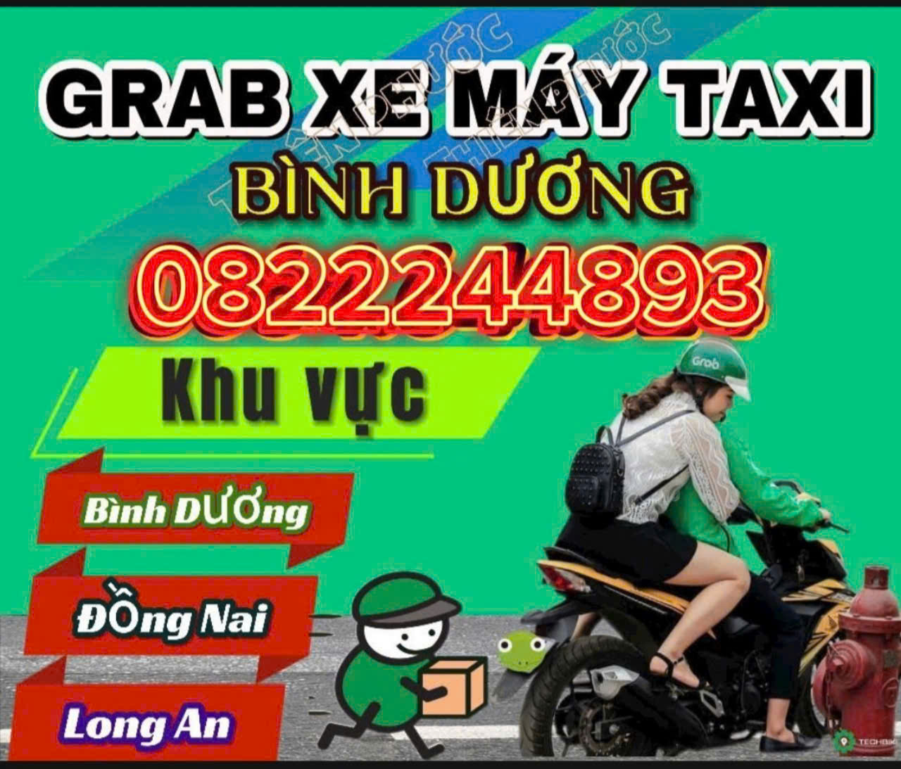 Dịch Vụ Grab Xe Ôm Hòa Khánh Nam Đức Hòa ☎️ 0822244893