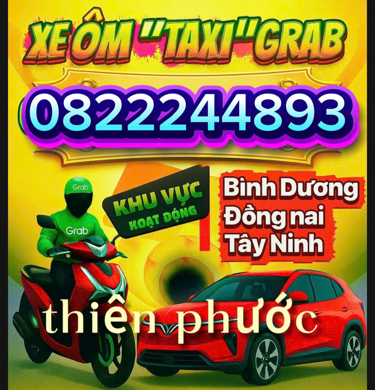 Dịch Vụ Grab Xe Ôm An Ninh Đông Đức Hòa