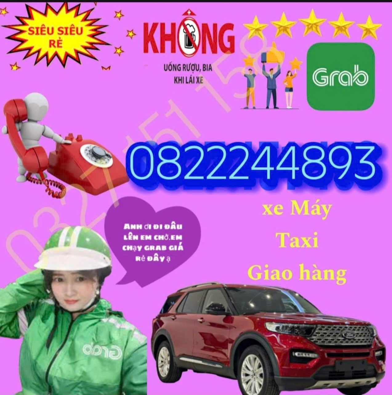 Dịch Vụ Grab Xe Ôm Trà Vong Tân Biên ☎️ 0822244893