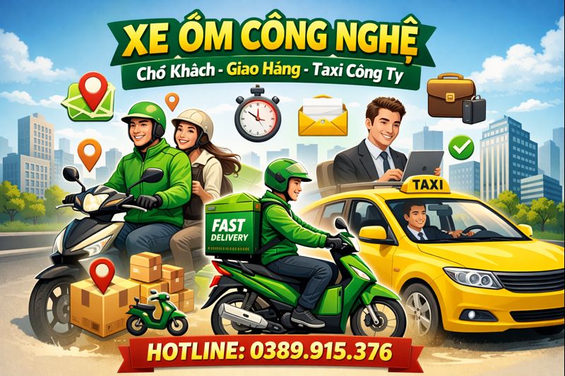 Dịch Vụ Xe Ôm Grab Vĩnh Long ☎️ 0389915376